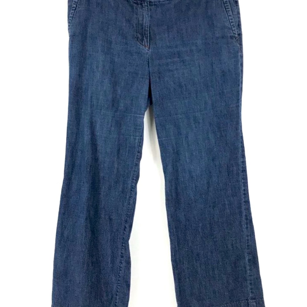 Beautiful Ann Taylor LOFT Denim Trousers